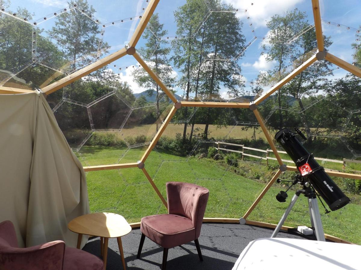 Camping 3 Etoiles - Piscine Chauffee - Vue Montagne Saint-Girons  Zewnętrze zdjęcie